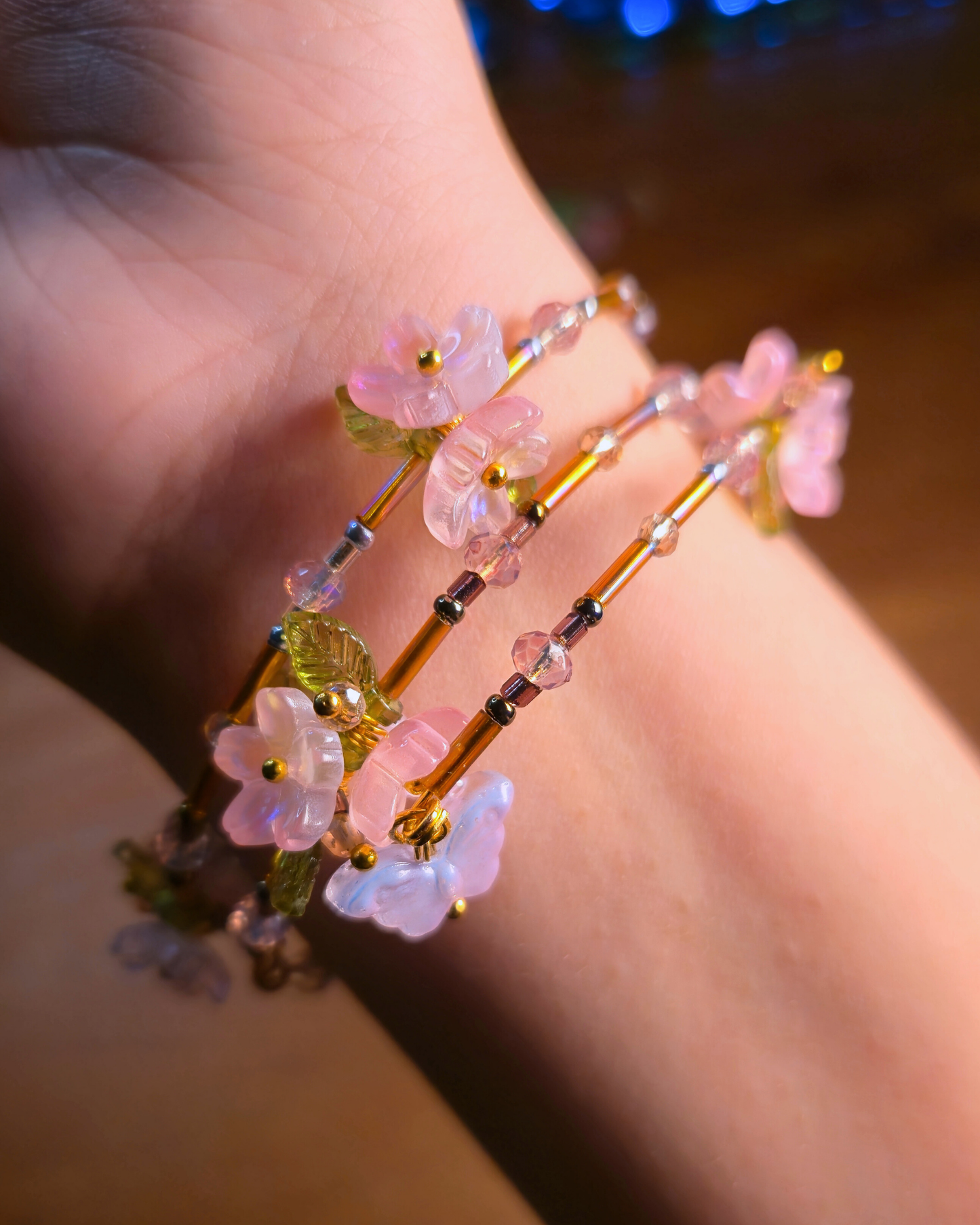 Blossom Bangles // Cherry Blossom