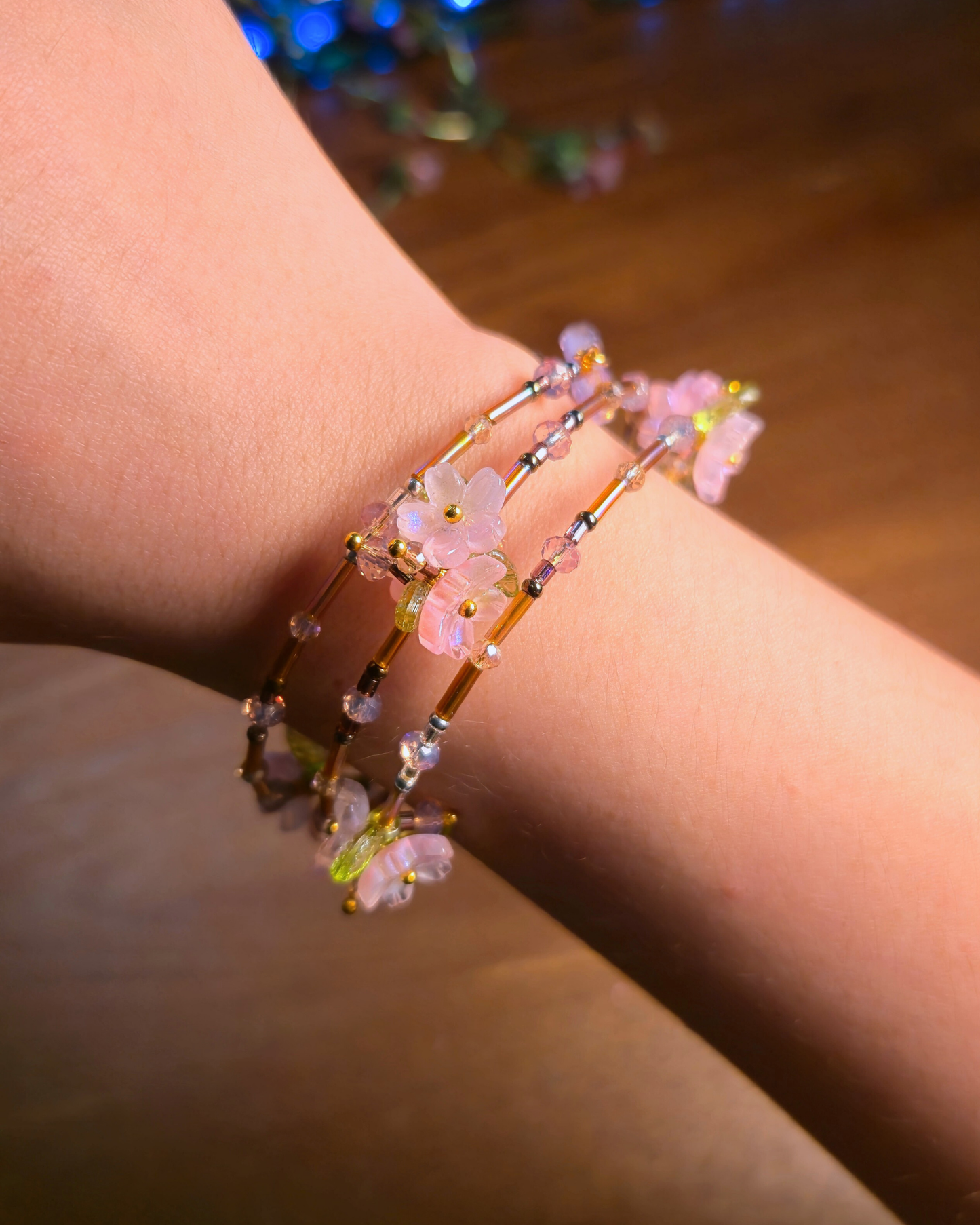 Blossom Bangles // Cherry Blossom