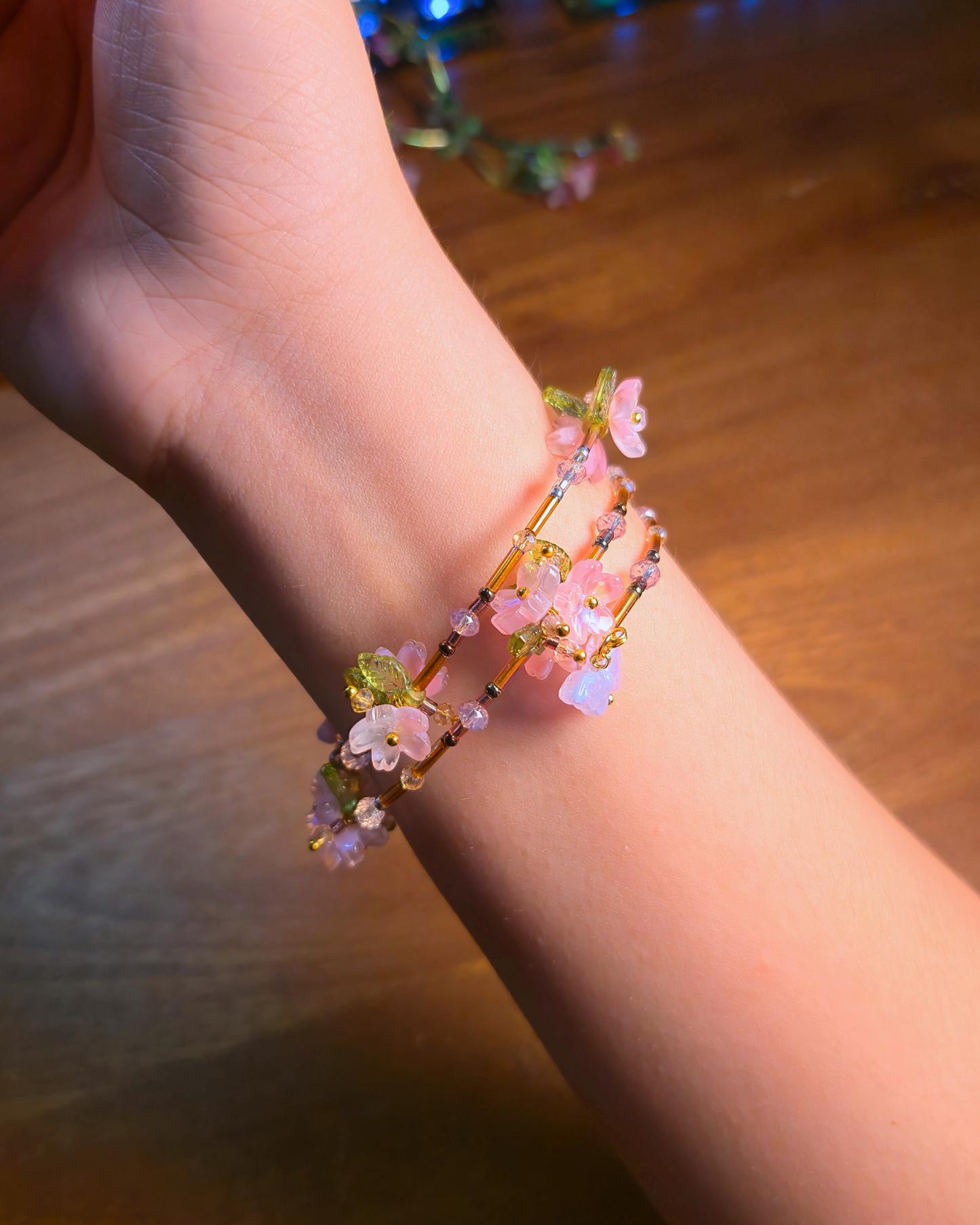 Blossom Bangles // Cherry Blossom