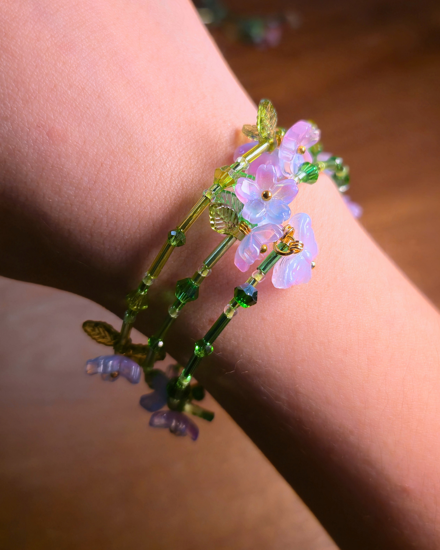 Blossom Bangles // Cotton Candy