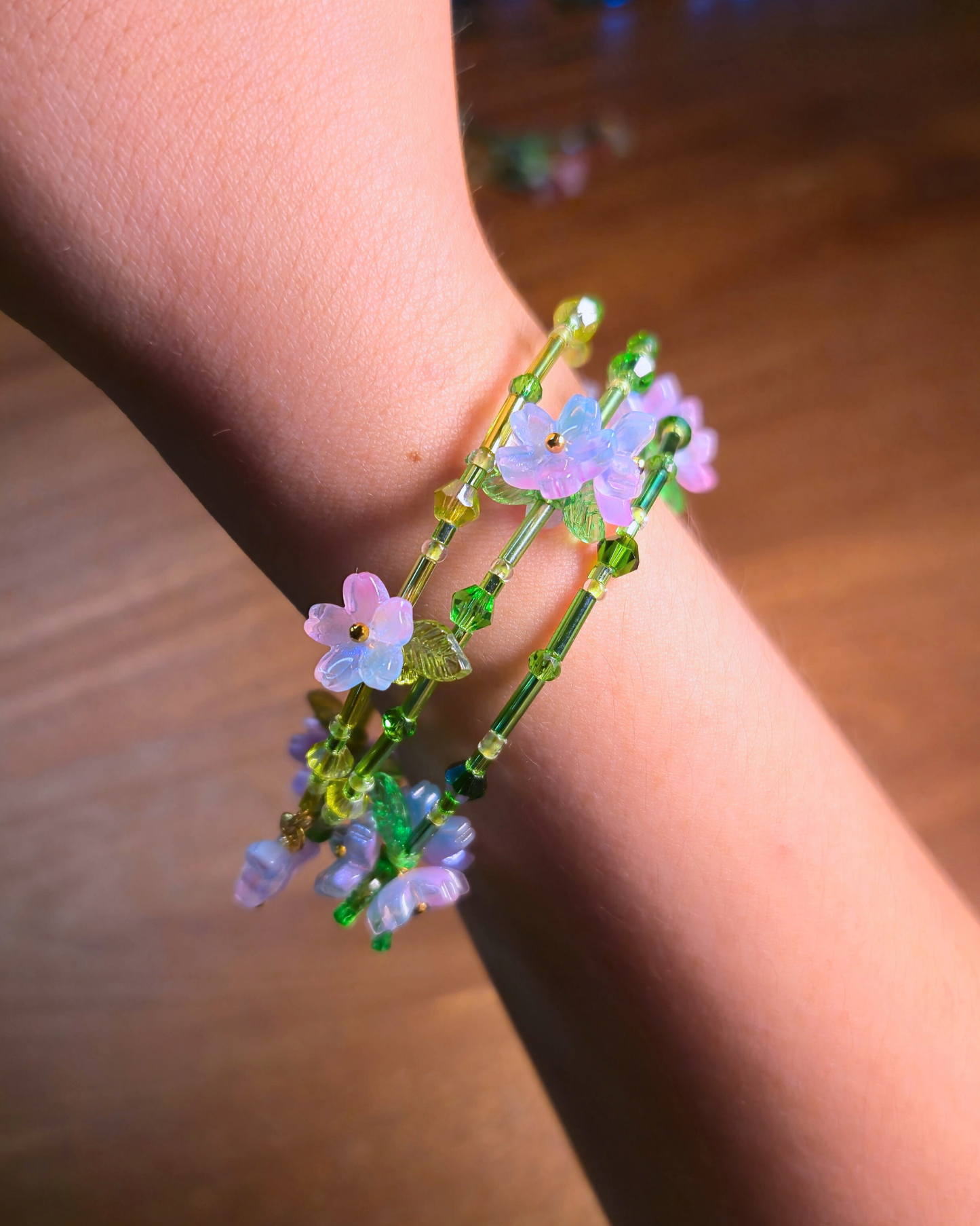 Blossom Bangles // Cotton Candy
