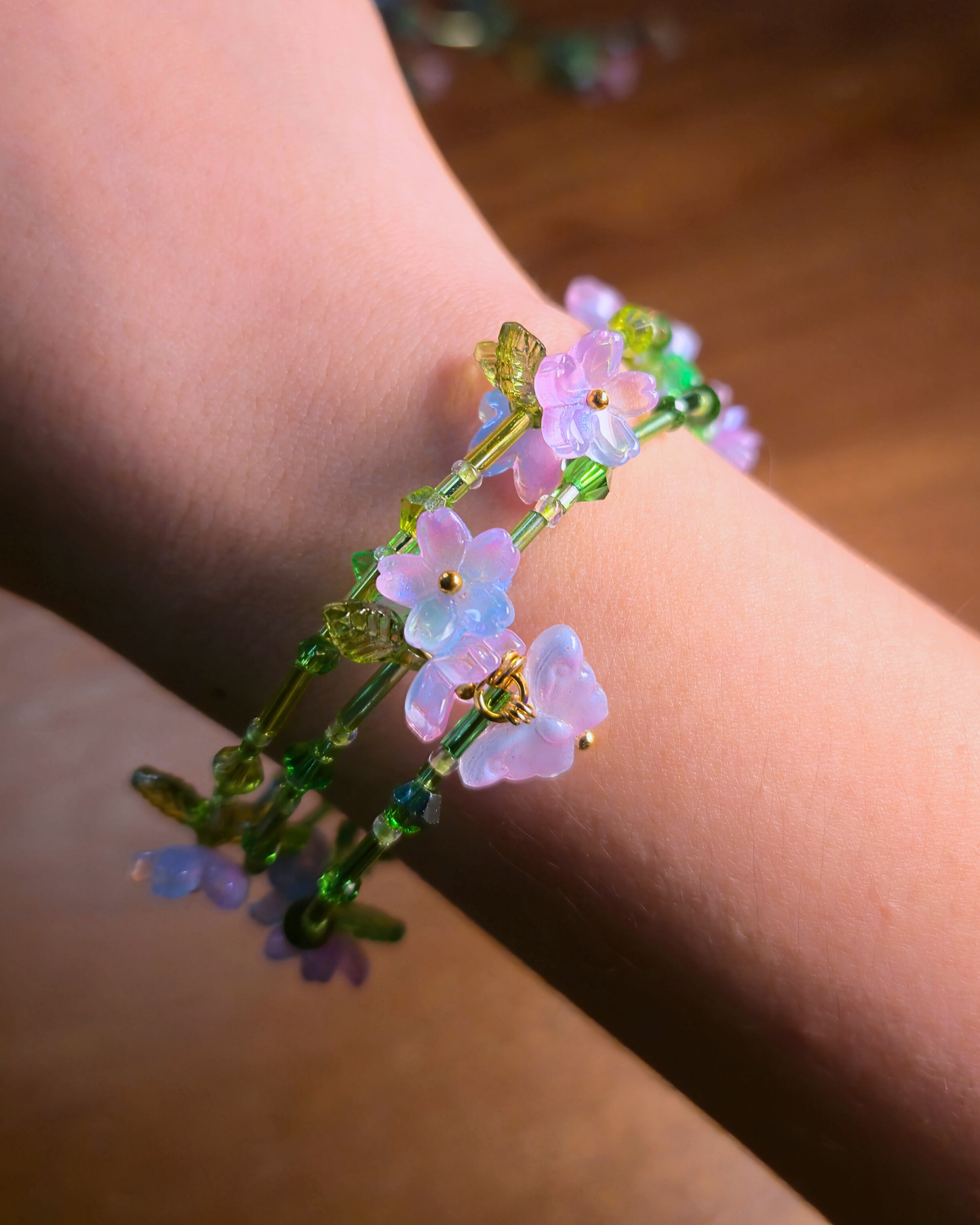Blossom Bangles // Cotton Candy