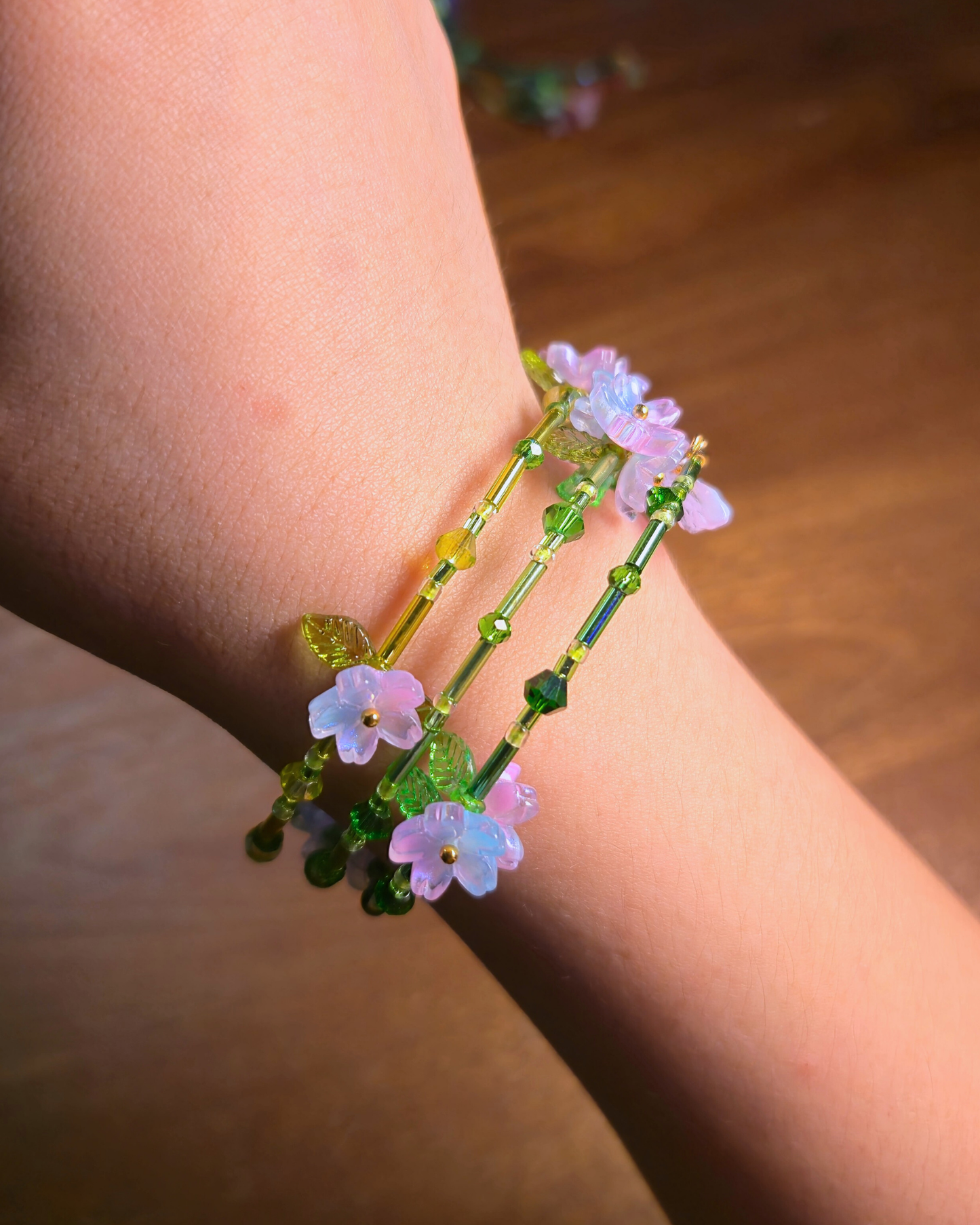 Blossom Bangles // Cotton Candy