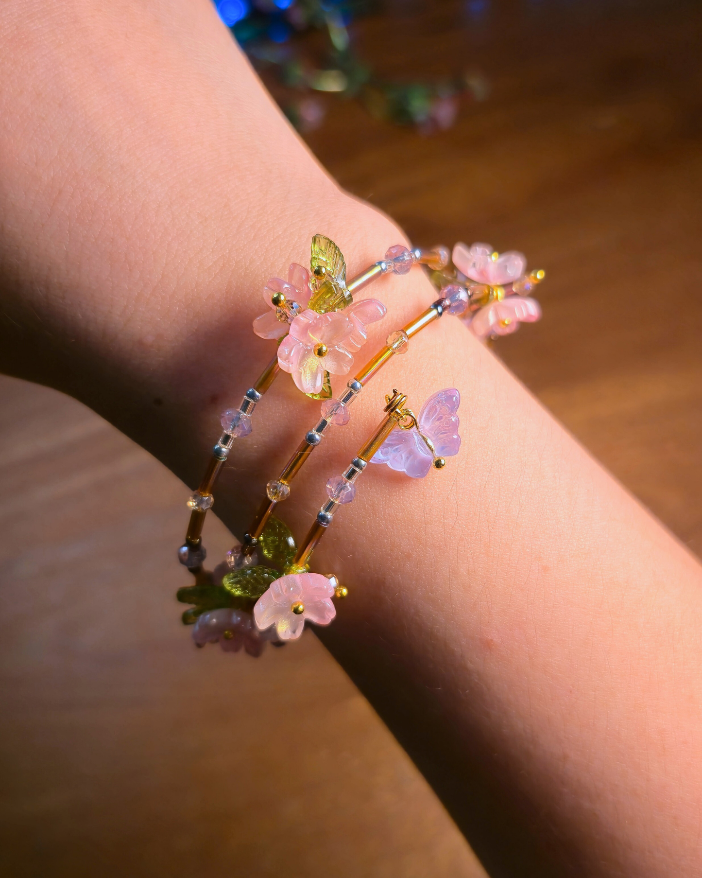 Blossom Bangles // Peach Blossom