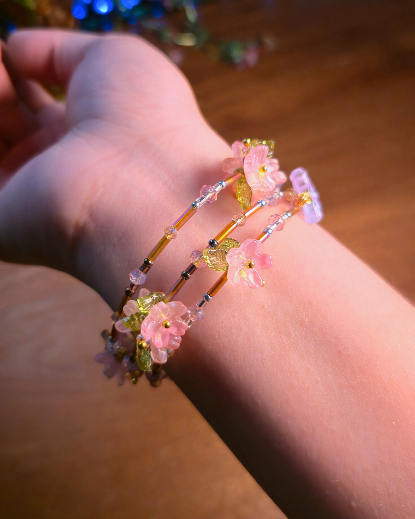 Blossom Bangles // Peach Blossom
