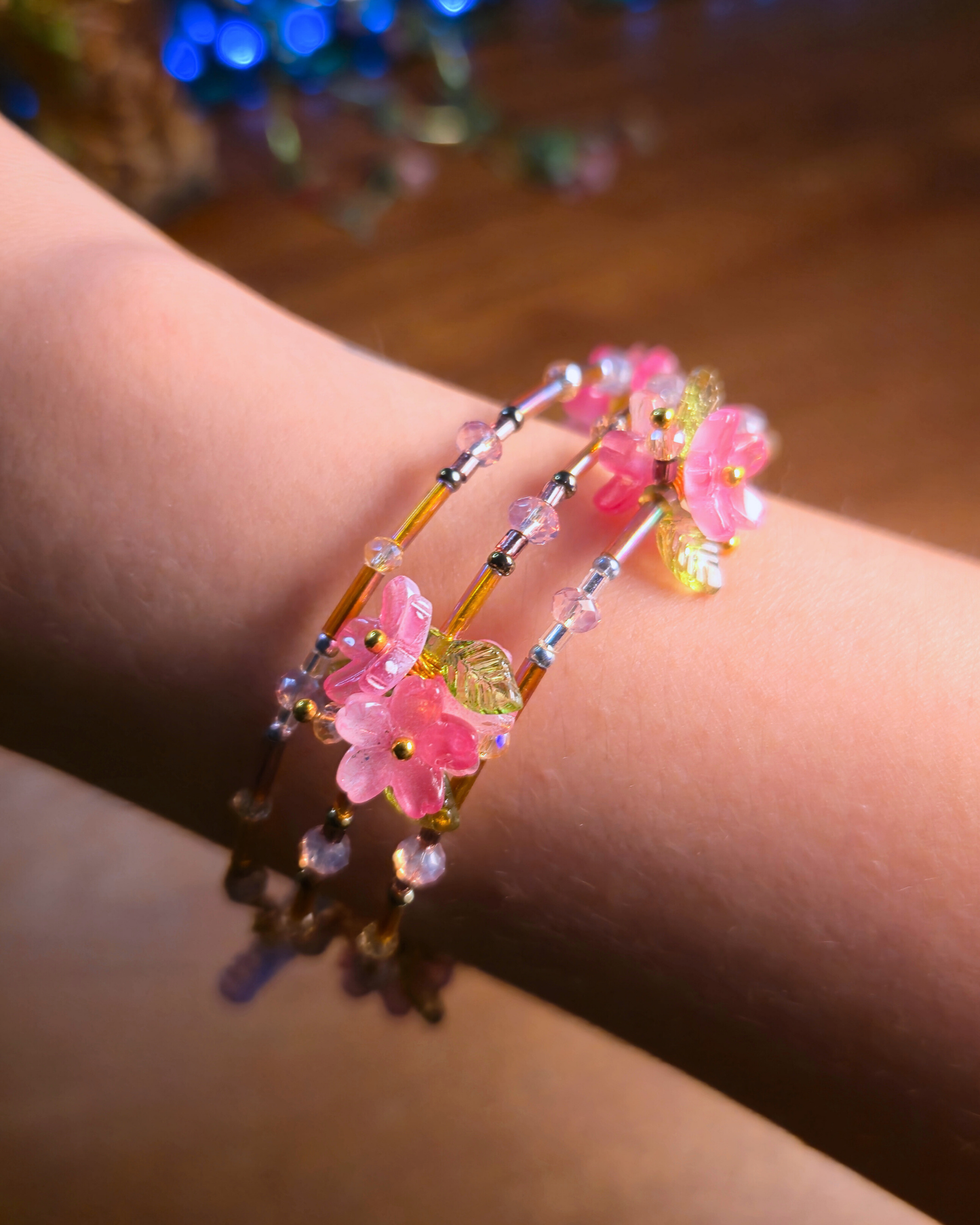 Blossom Bangles // Pink Blossom