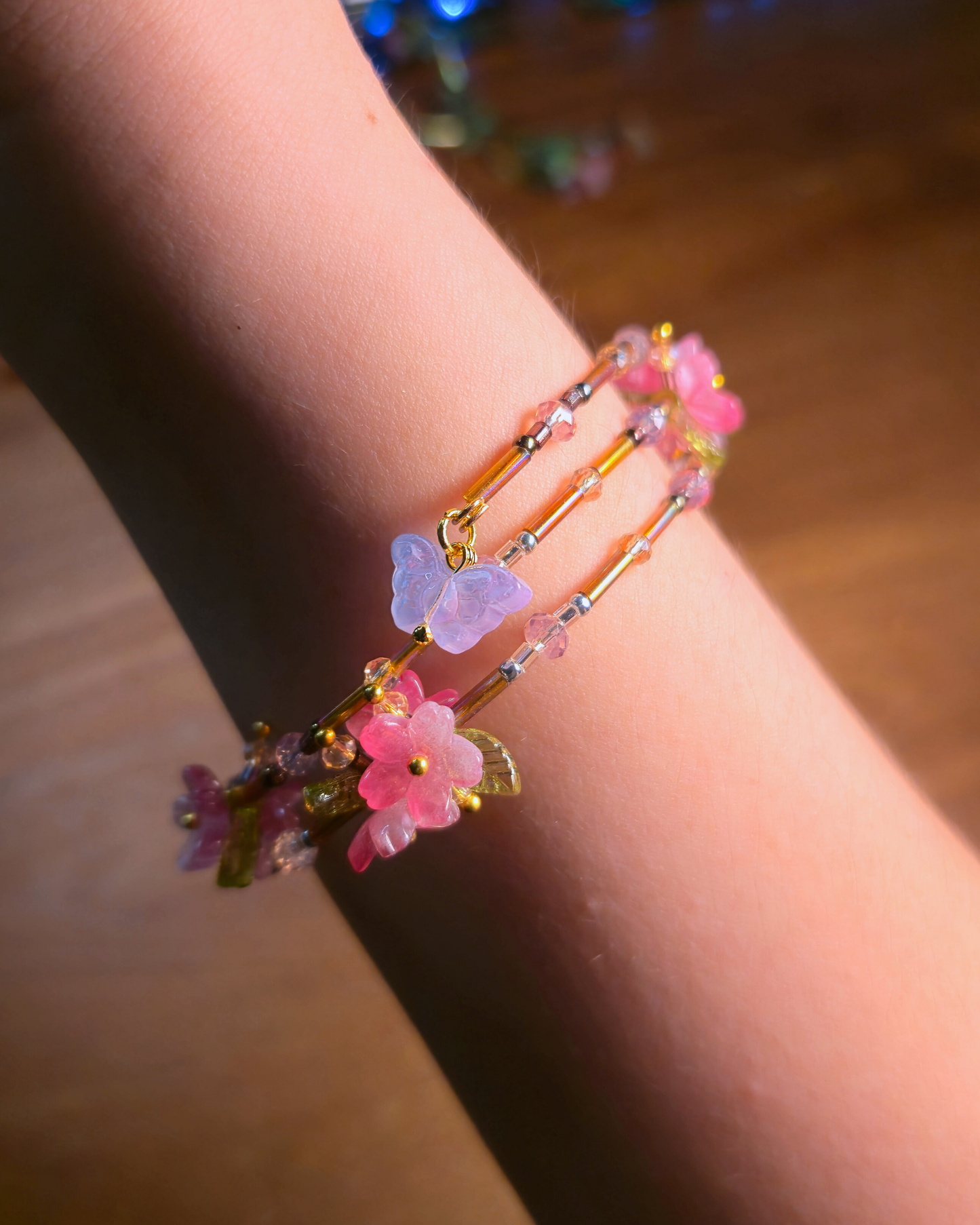 Blossom Bangles // Pink Blossom