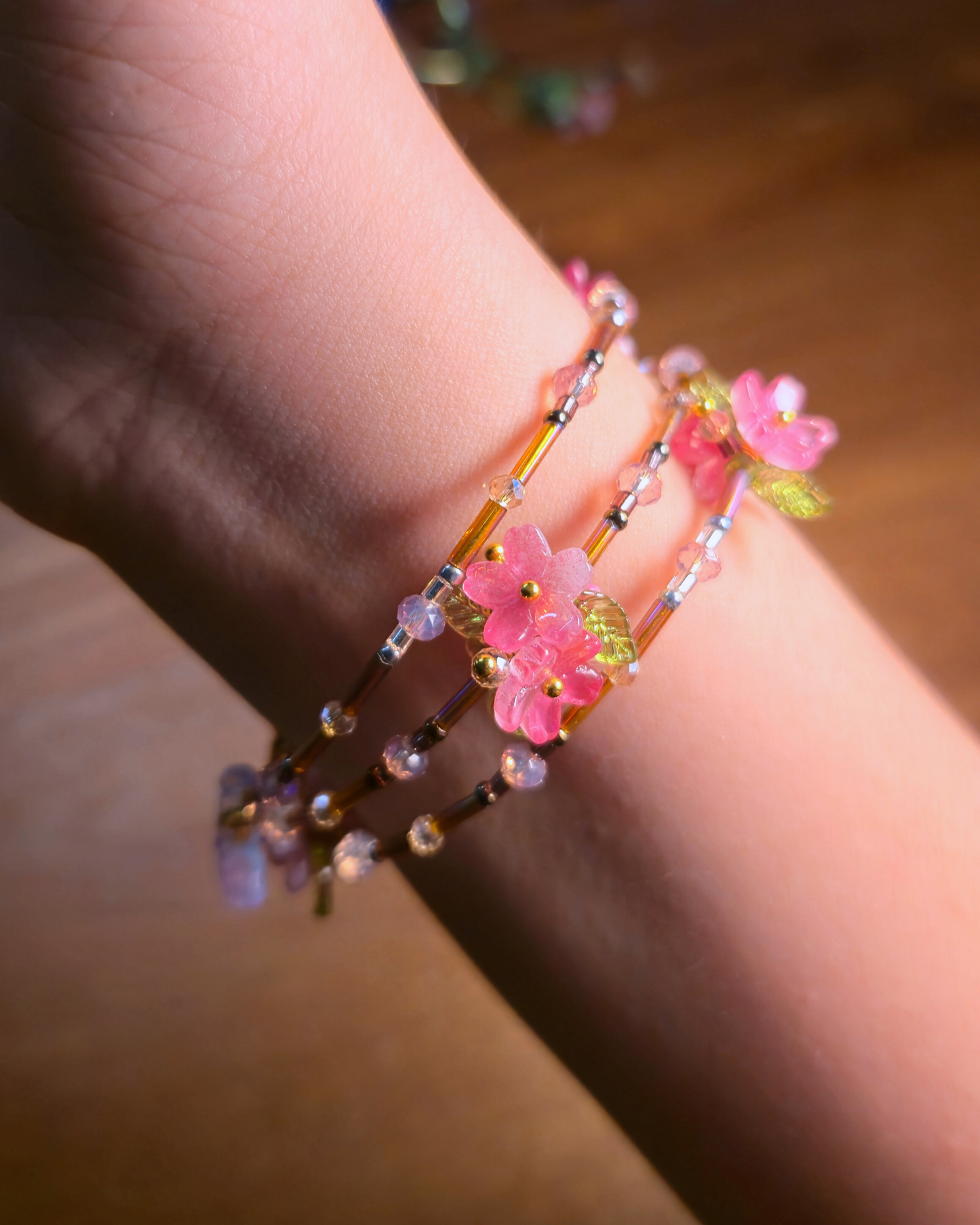 Blossom Bangles // Pink Blossom