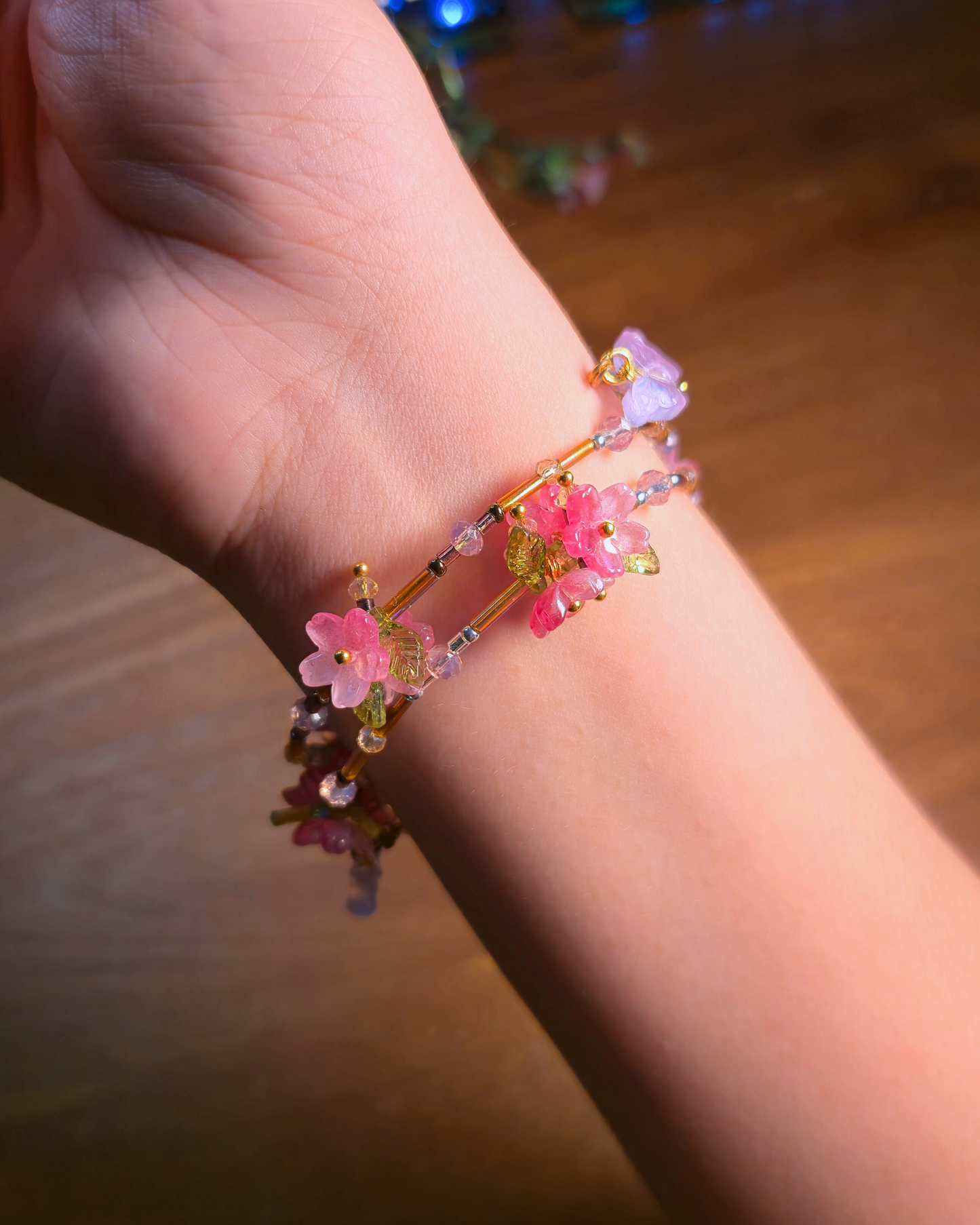 Blossom Bangles // Pink Blossom