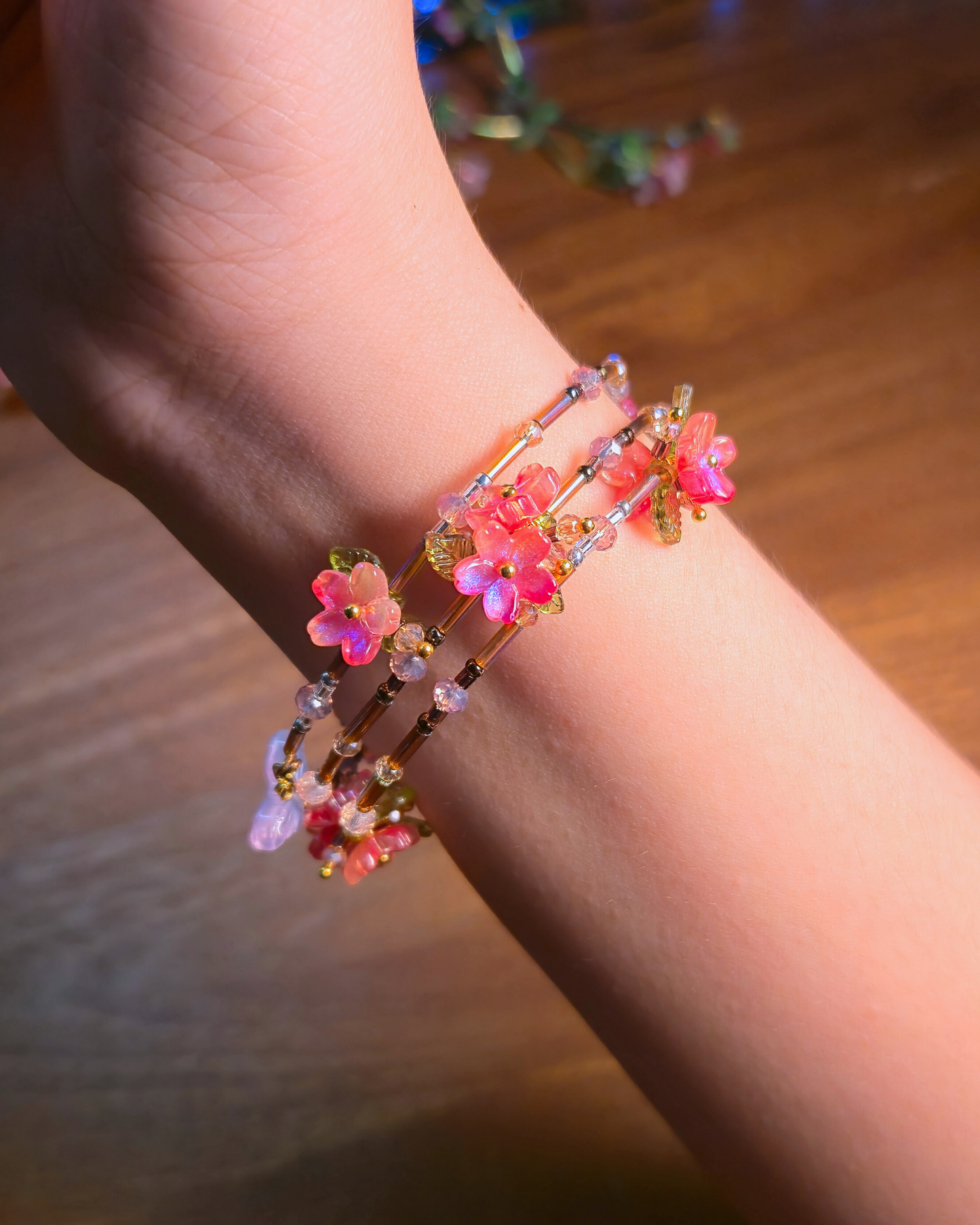 Blossom Bangles // Plum Blossom