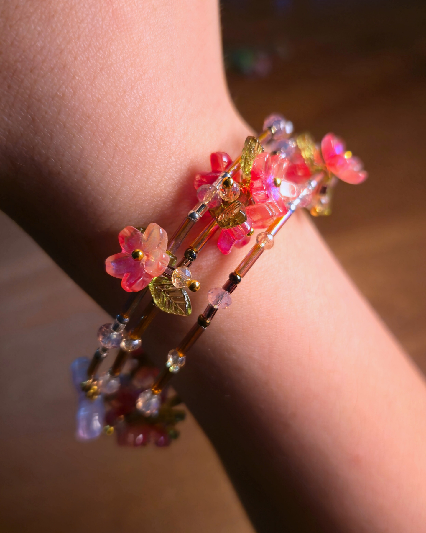 Blossom Bangles // Plum Blossom