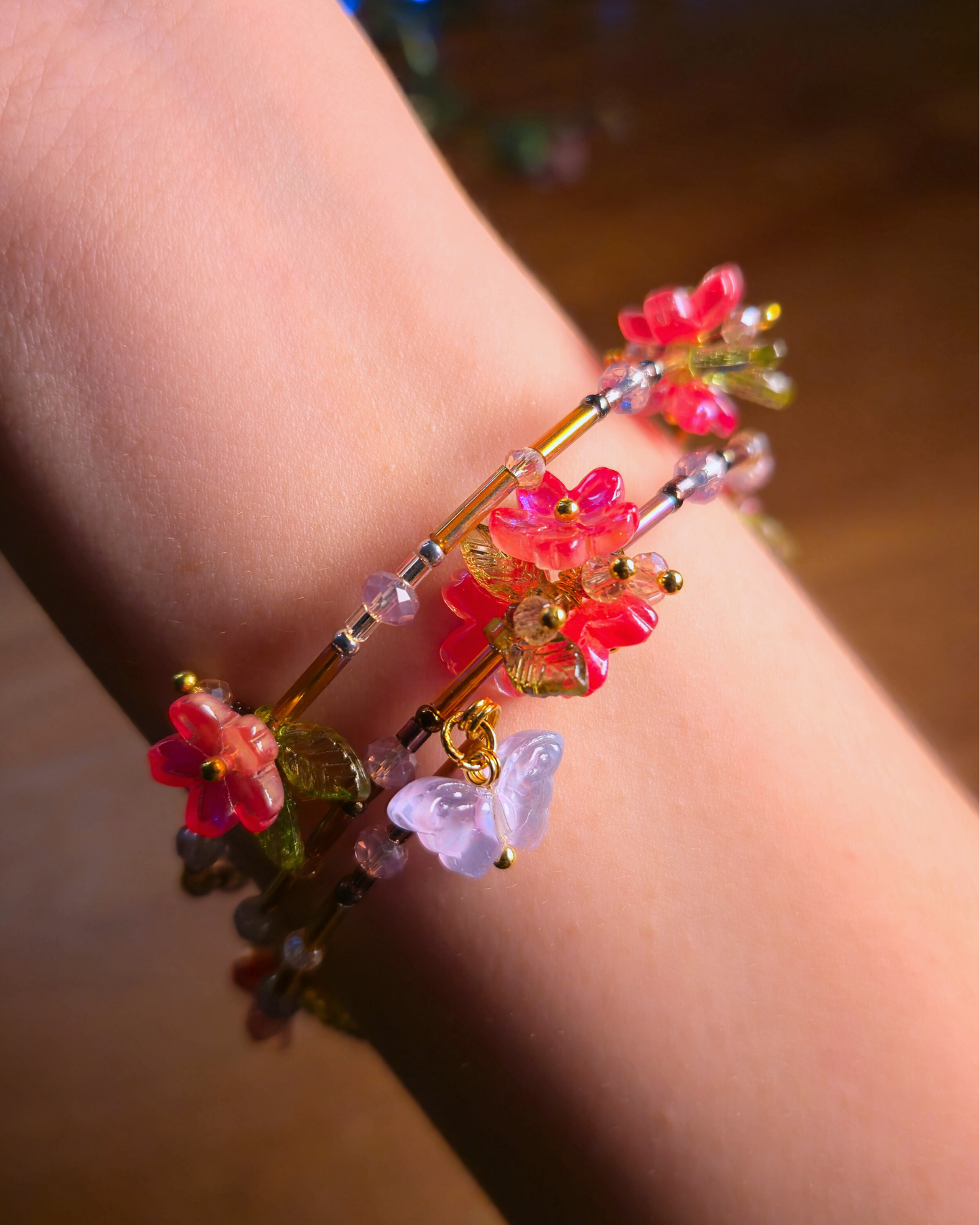 Blossom Bangles // Plum Blossom