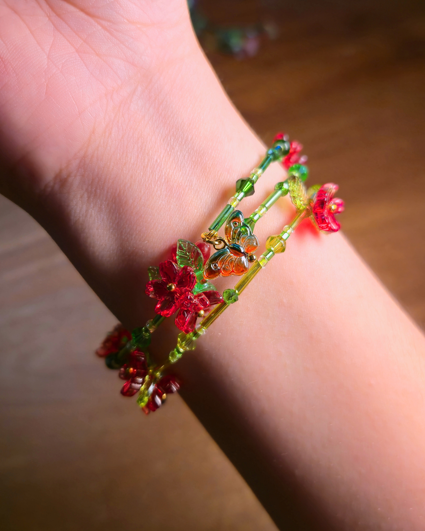 Blossom Bangles // Scarlet
