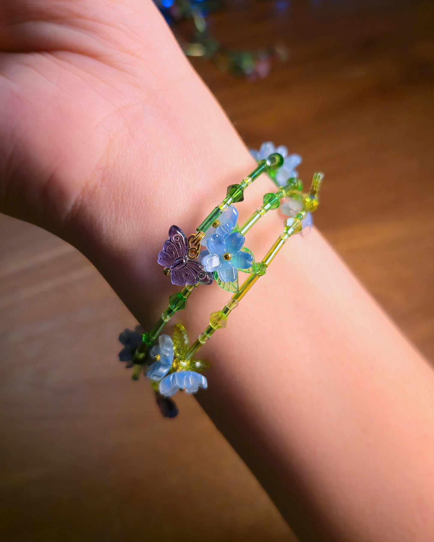 Blossom Bangles // Summer Skies