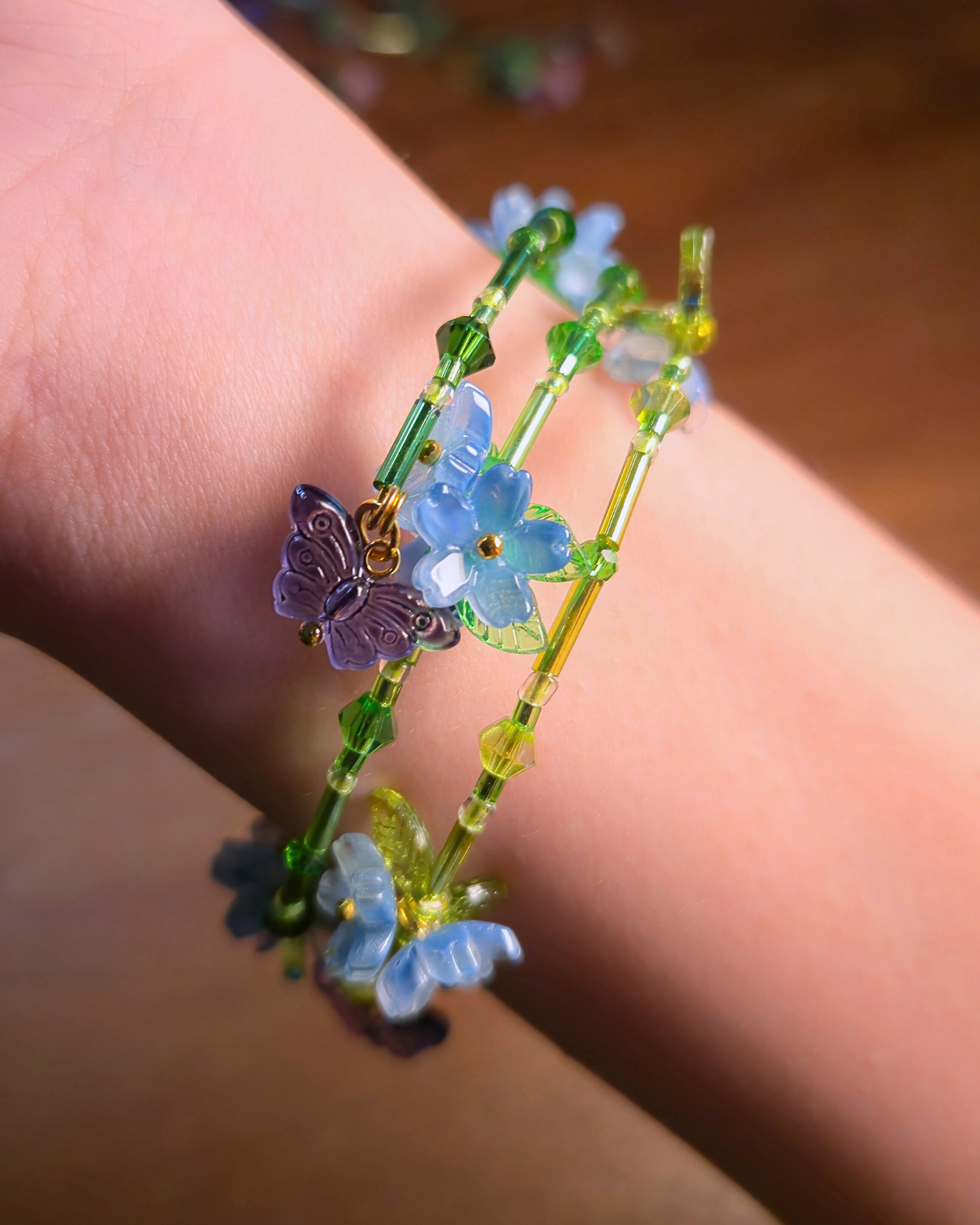 Blossom Bangles // Summer Skies