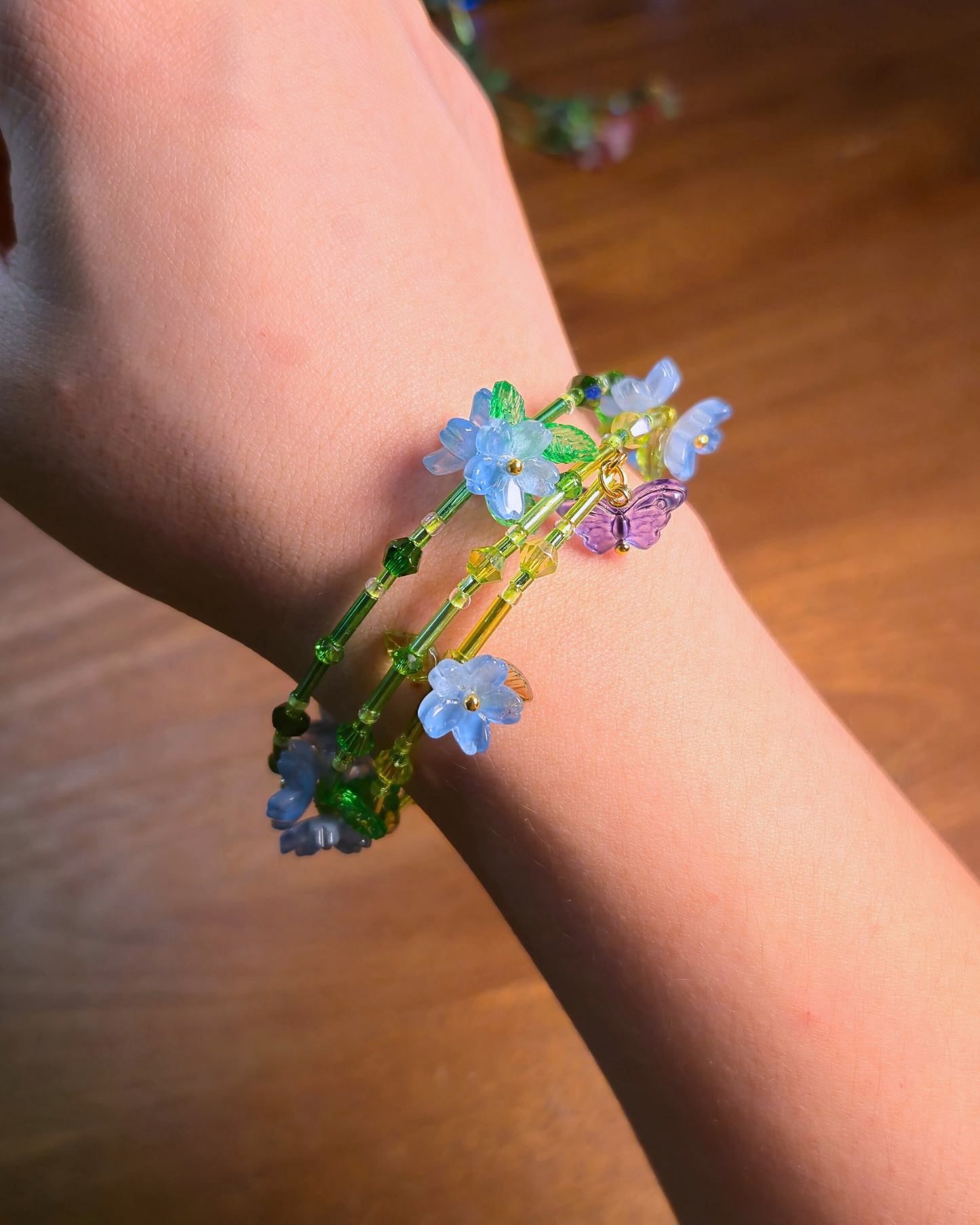 Blossom Bangles // Summer Skies