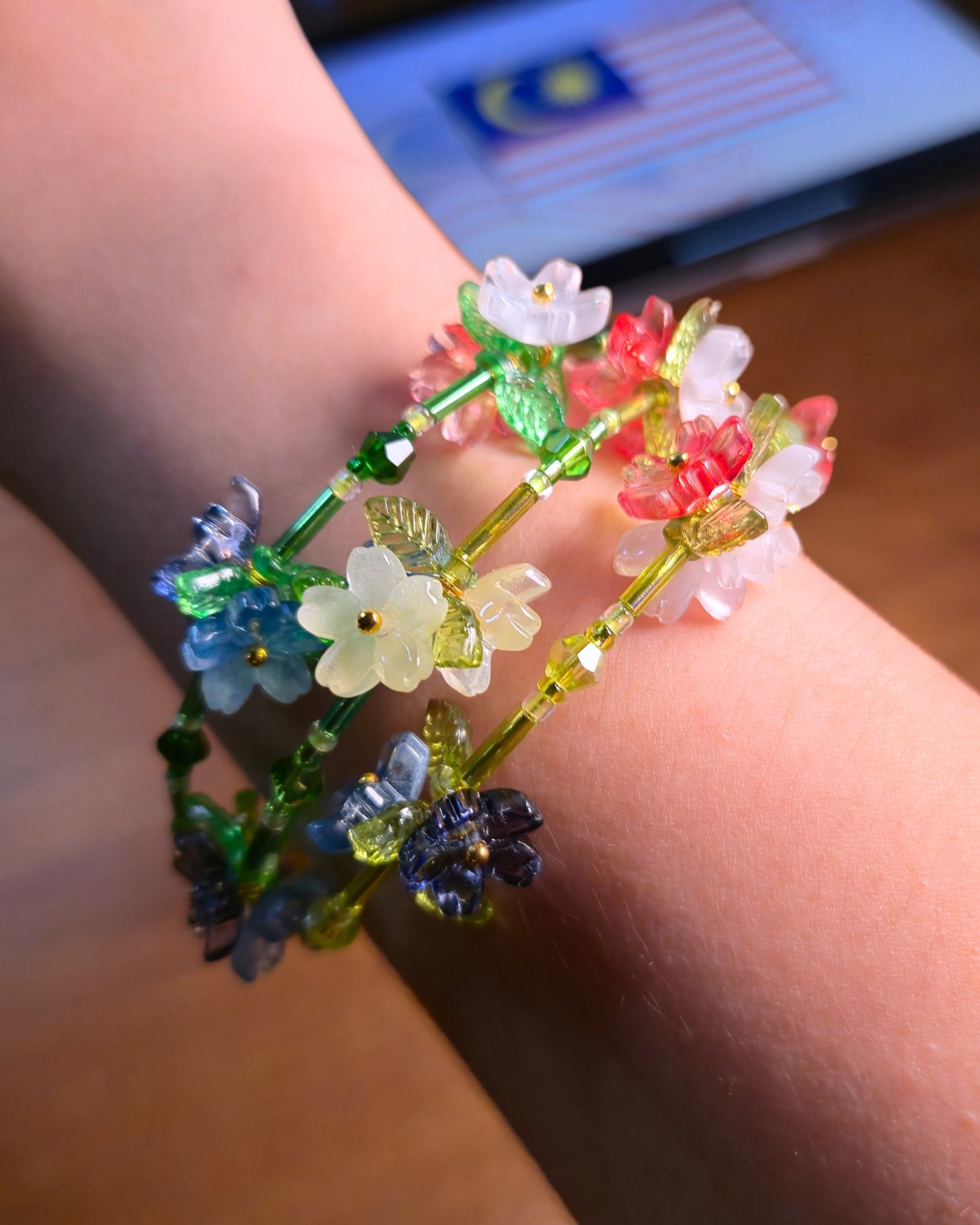 MALAYSIA KITA // Malaysia Blossom Bangle