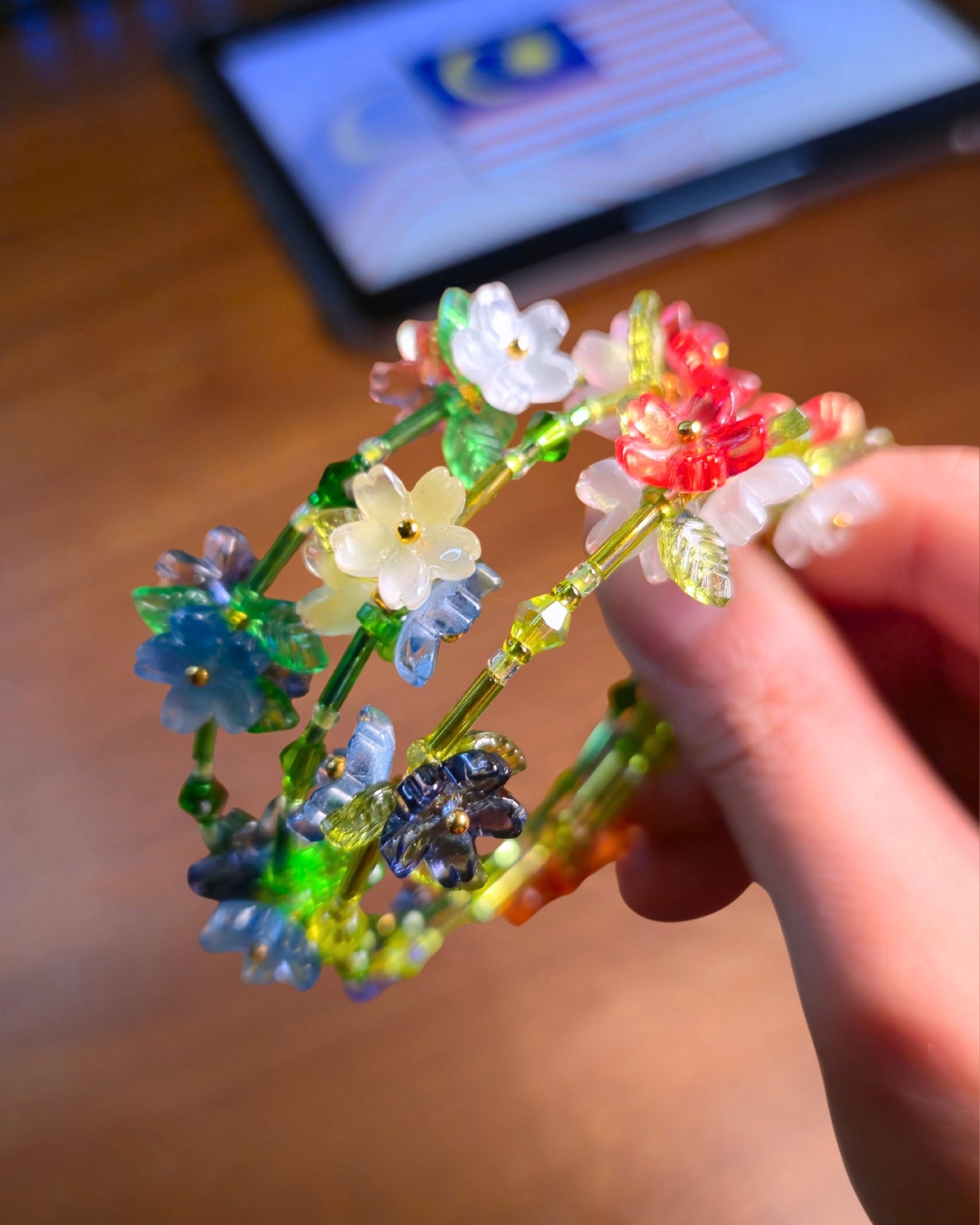 MALAYSIA KITA // Malaysia Blossom Bangle