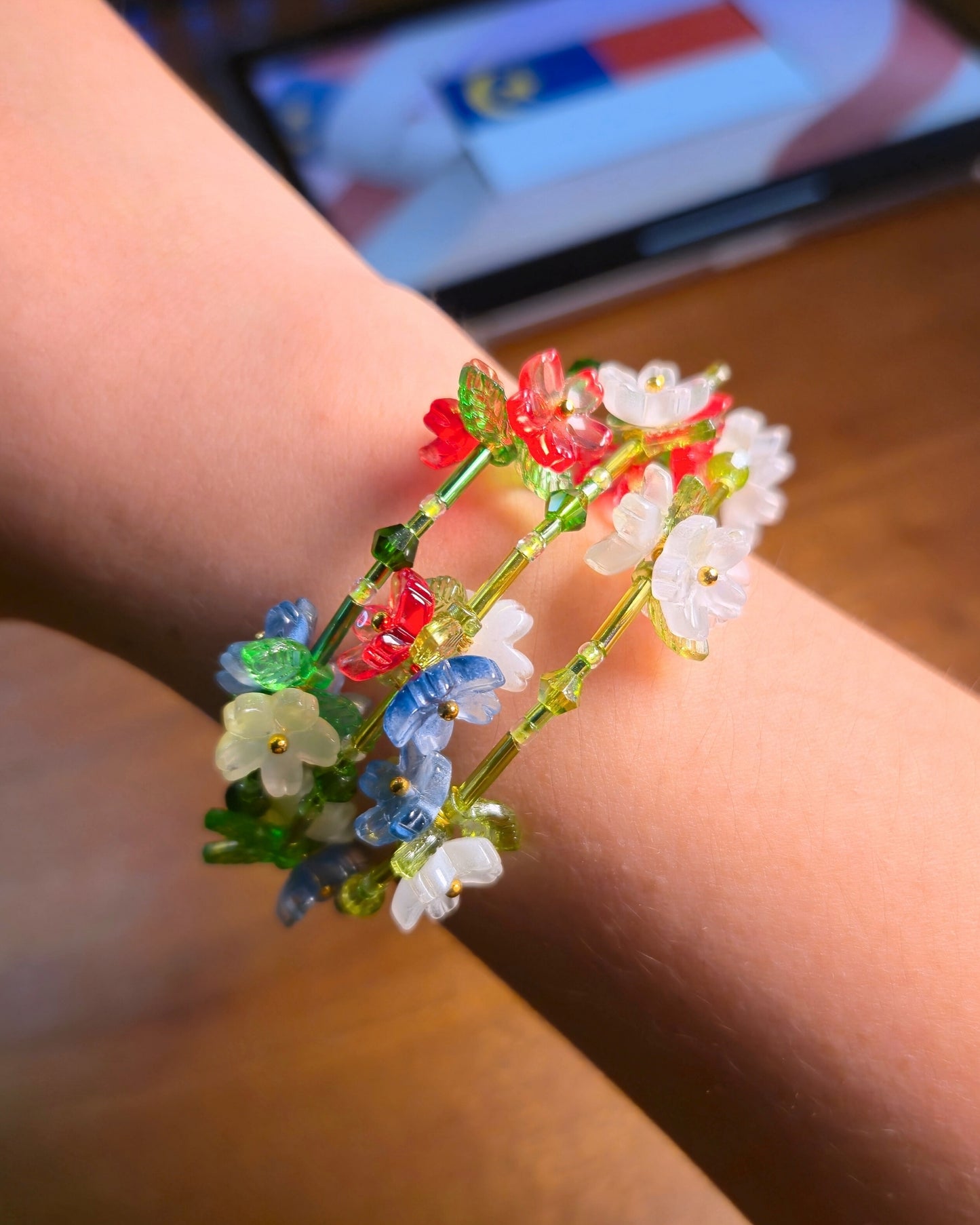 MALAYSIA KITA // Melaka Blossom Bangle
