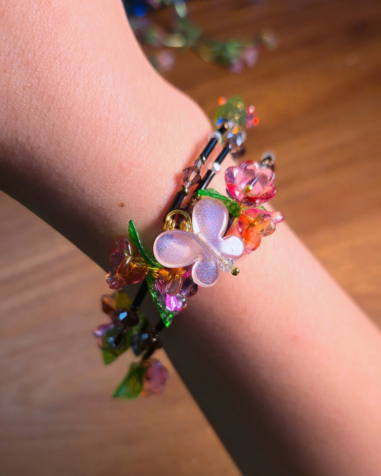 Midnight Bloom Bangles // Sunkissed