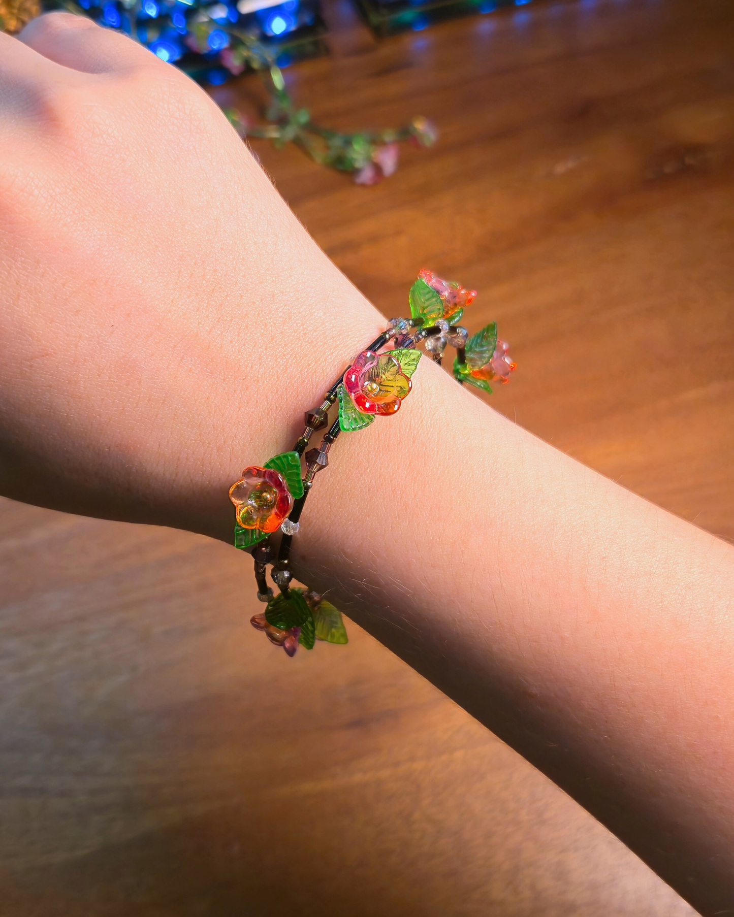 Midnight Bloom Bangles // Sunkissed