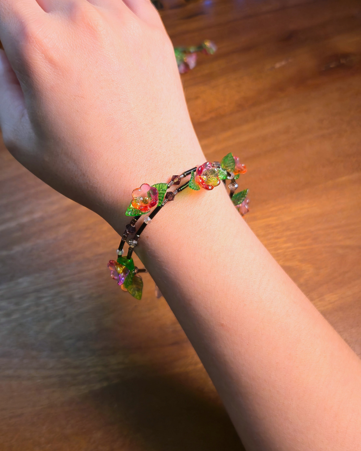 Midnight Bloom Bangles // Sunkissed