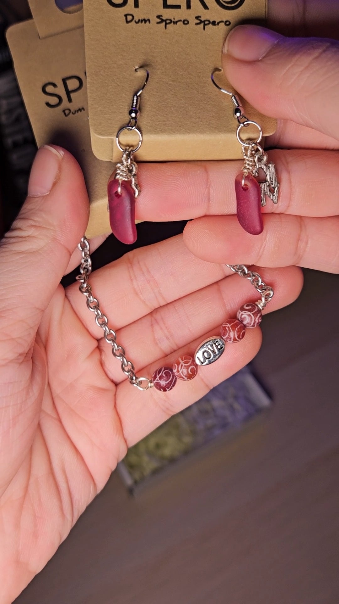 Mother's Day Gift Box - Handmade Jewelry Set
