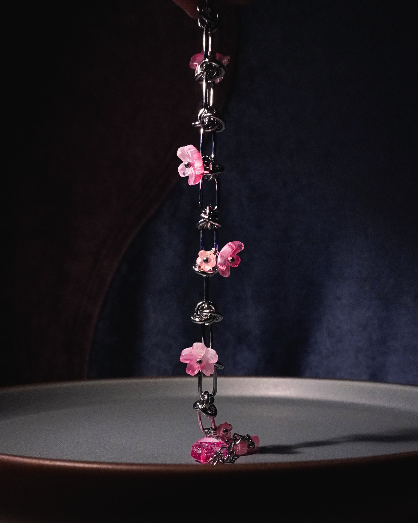 LEIA Stainless Steel Bracelet // Blush