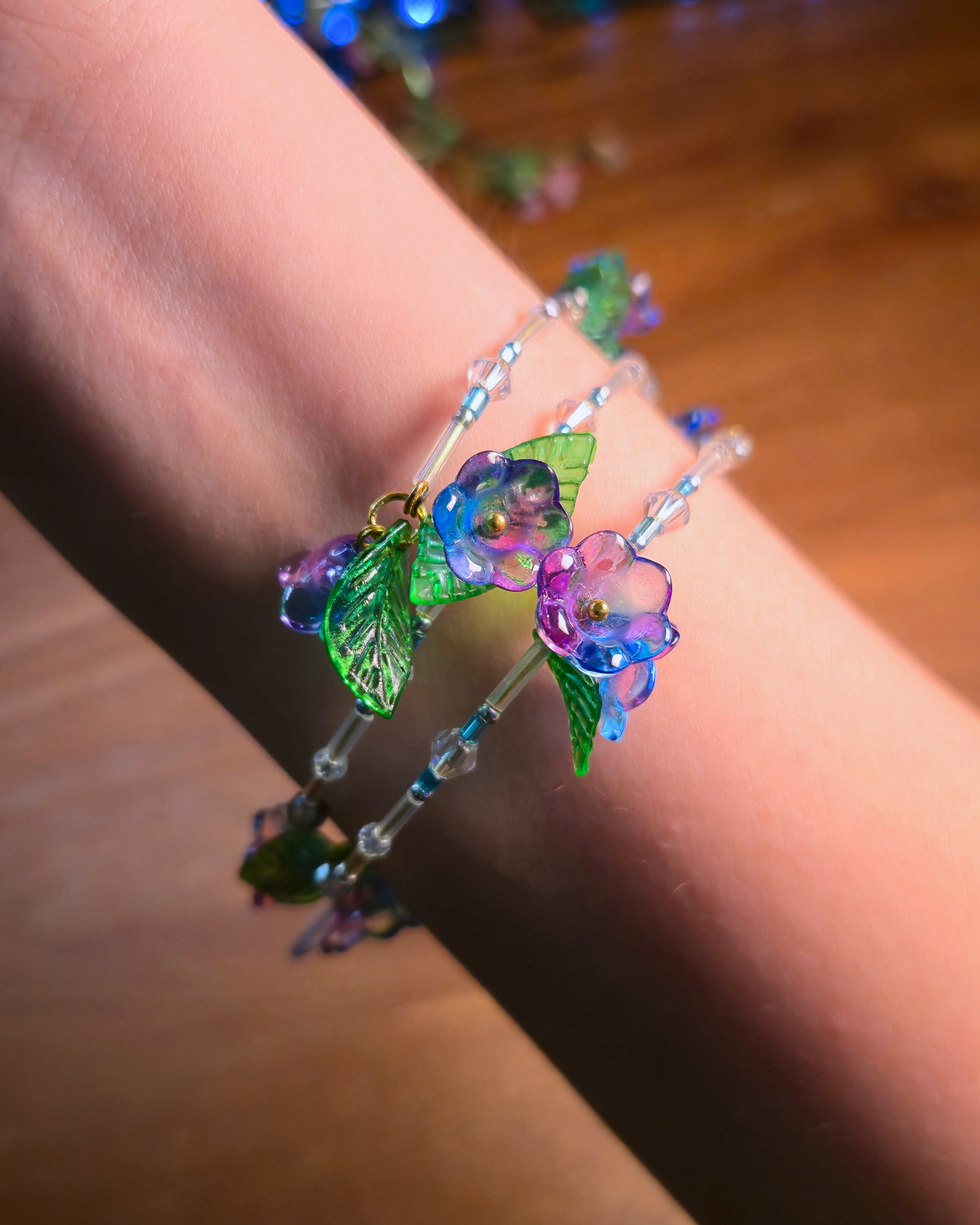 Winter Bloom Bangles // Twilight
