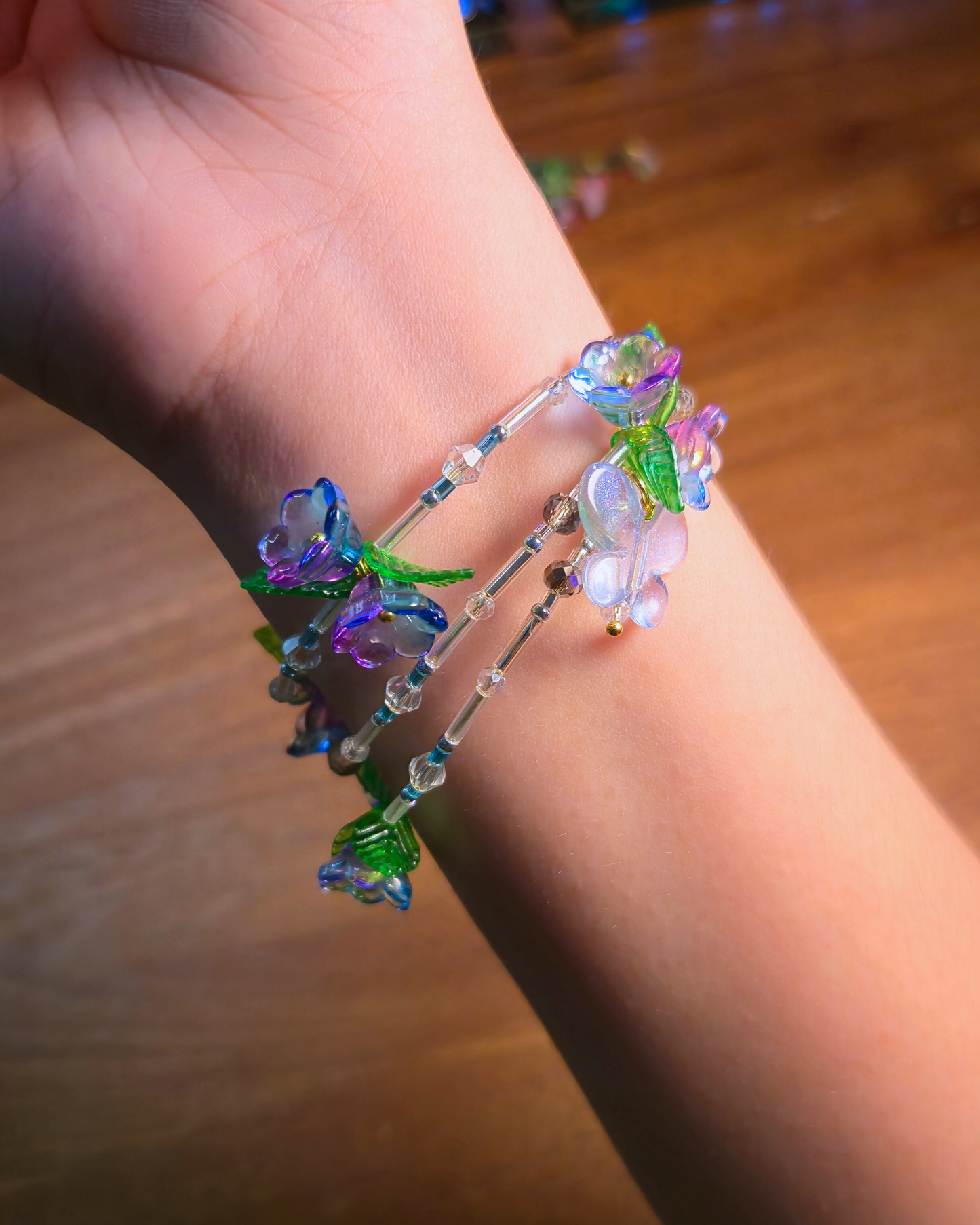 Winter Bloom Bangles // Twilight