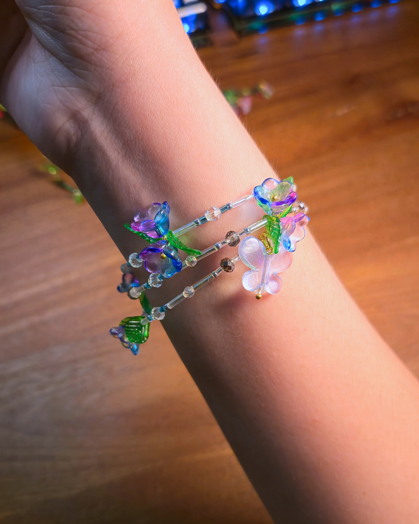 Winter Bloom Bangles // Twilight