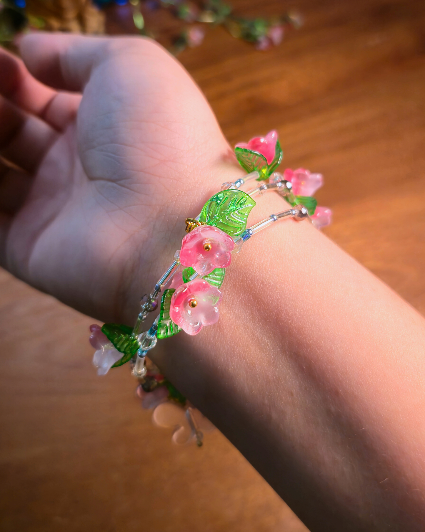 Winter Bloom Bangles // Sakura