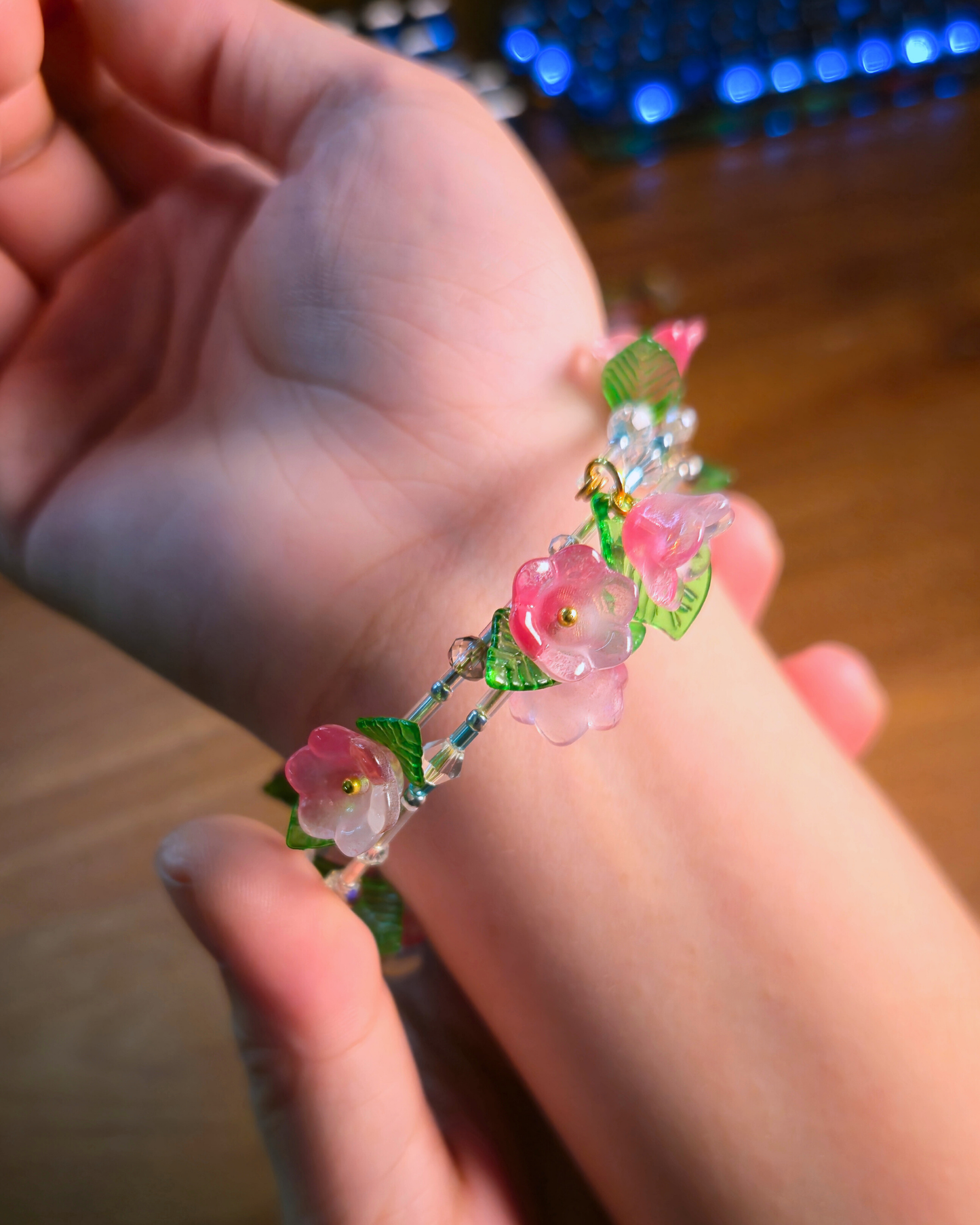 Winter Bloom Bangles // Sakura