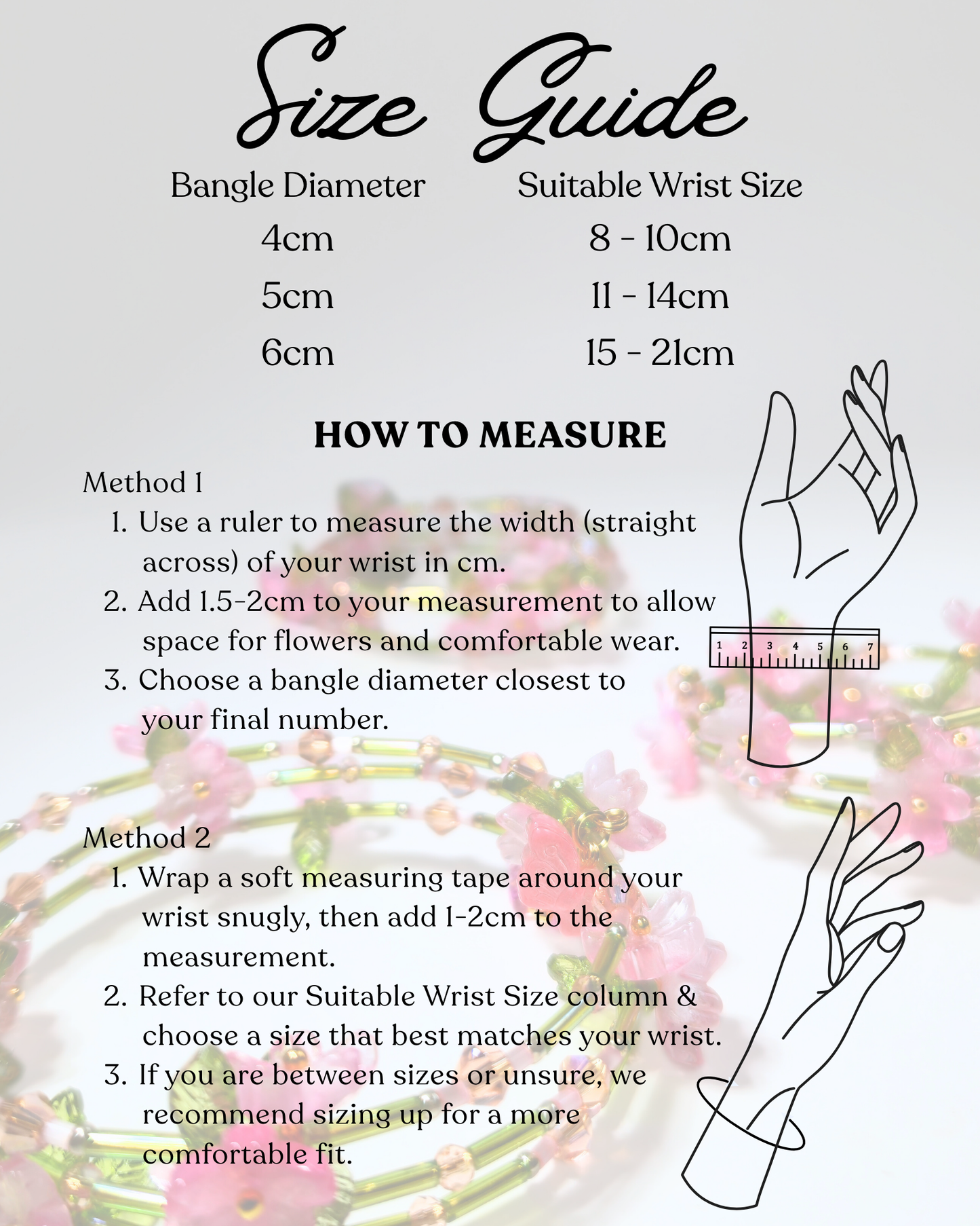 Blossom Bangles // Sunset