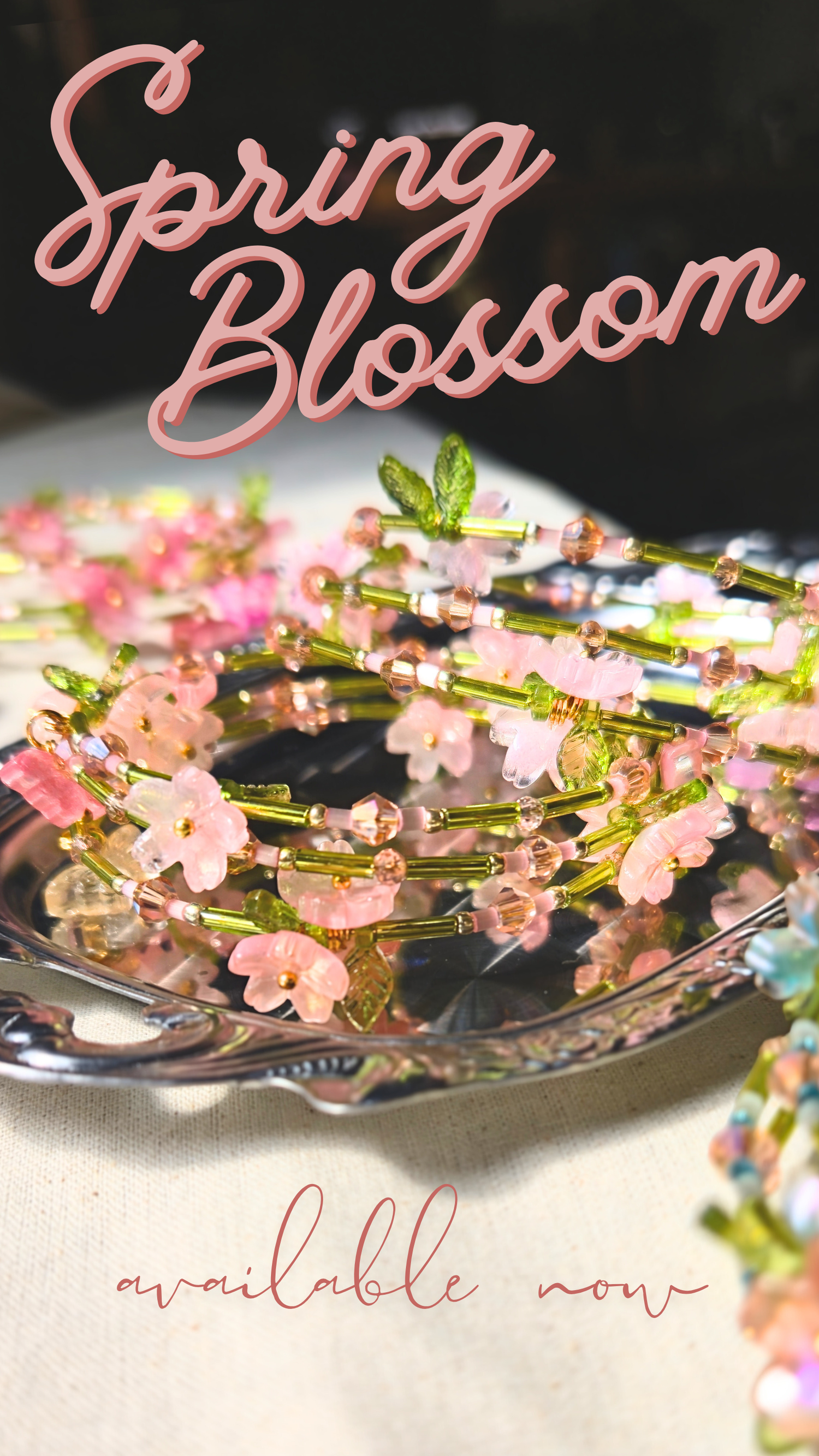 SPRING BLOSSOM // Handmade Bangles