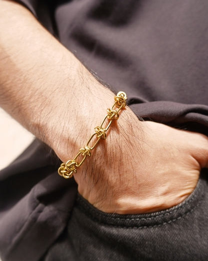 ESSENTIALS Bracelet // 01 Gold