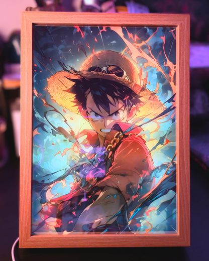 Anime Mirror Frame Night Light