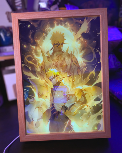 Anime Mirror Frame Night Light