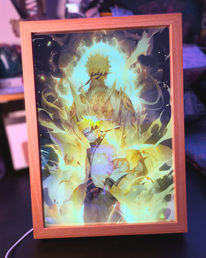 Anime Mirror Frame Night Light