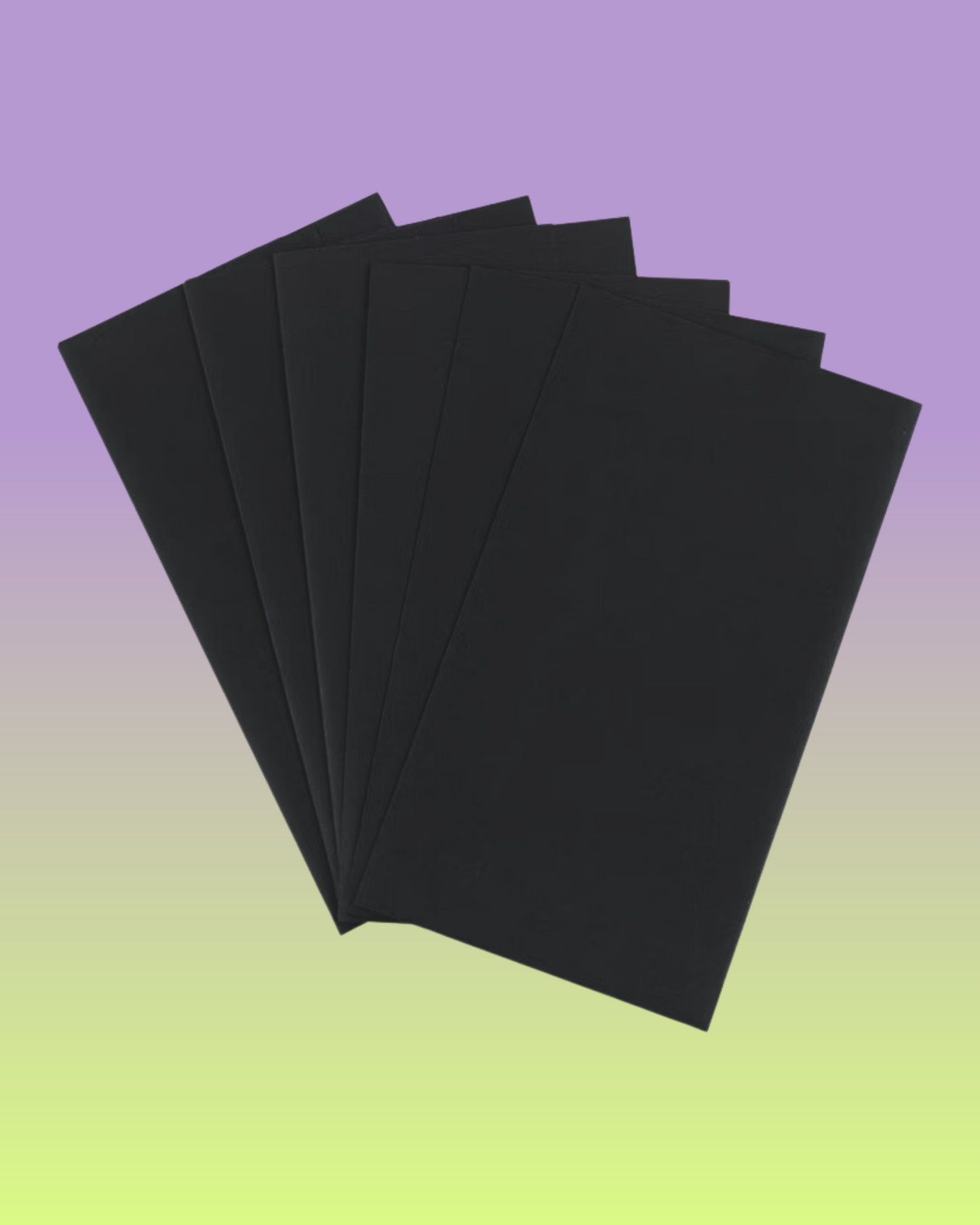 Black Kraft Wrapping Paper