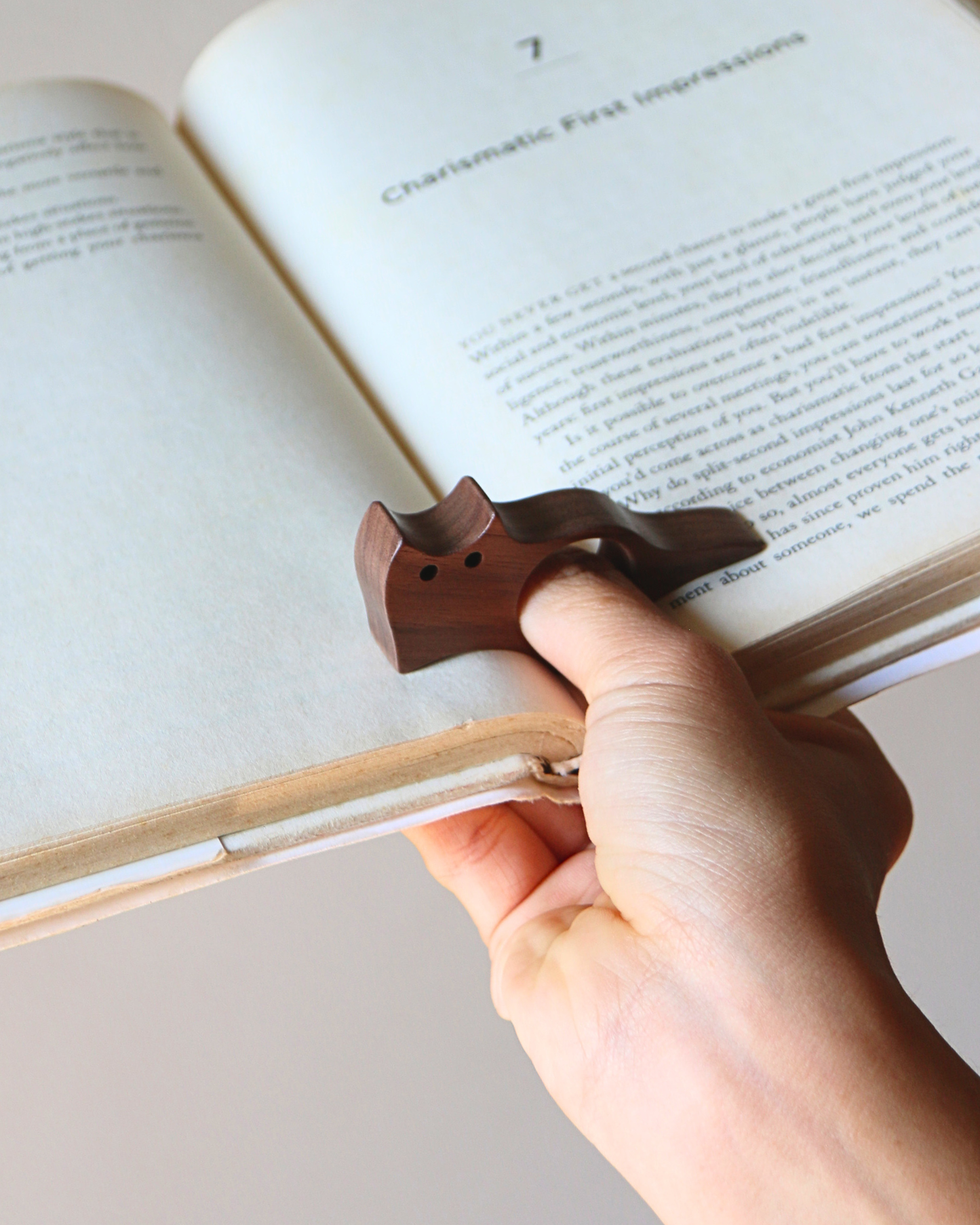 Cat Book Page Holder