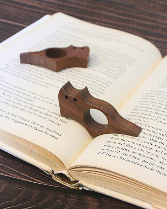 Cat Book Page Holder