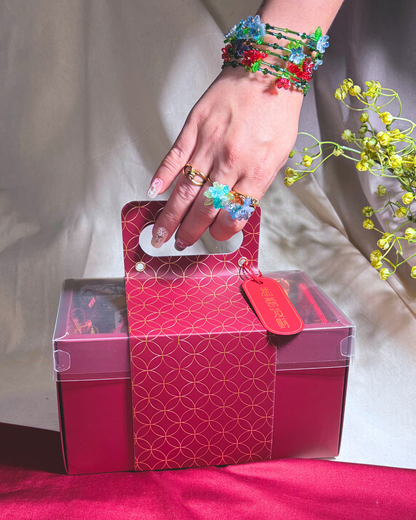 CNY Gift Set // Harmony (Floral Tea Mix & Chocolate Chip Cookies)