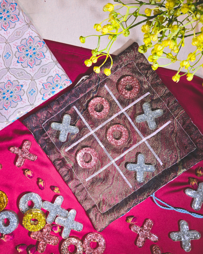 CNY Gift Set // Clarity (Handmade X & O Set with Coasters)