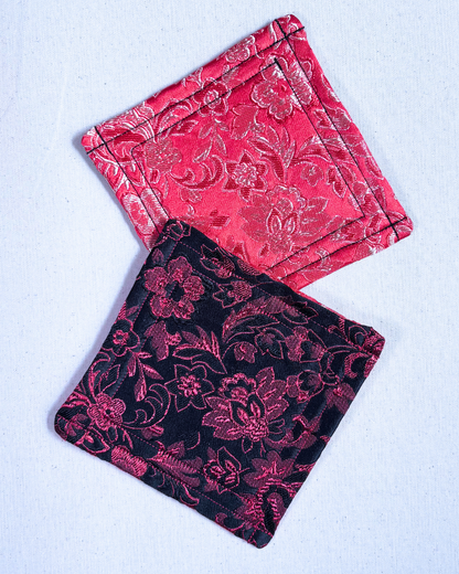 CNY Gift Set // Clarity (Handmade X & O Set with Coasters)