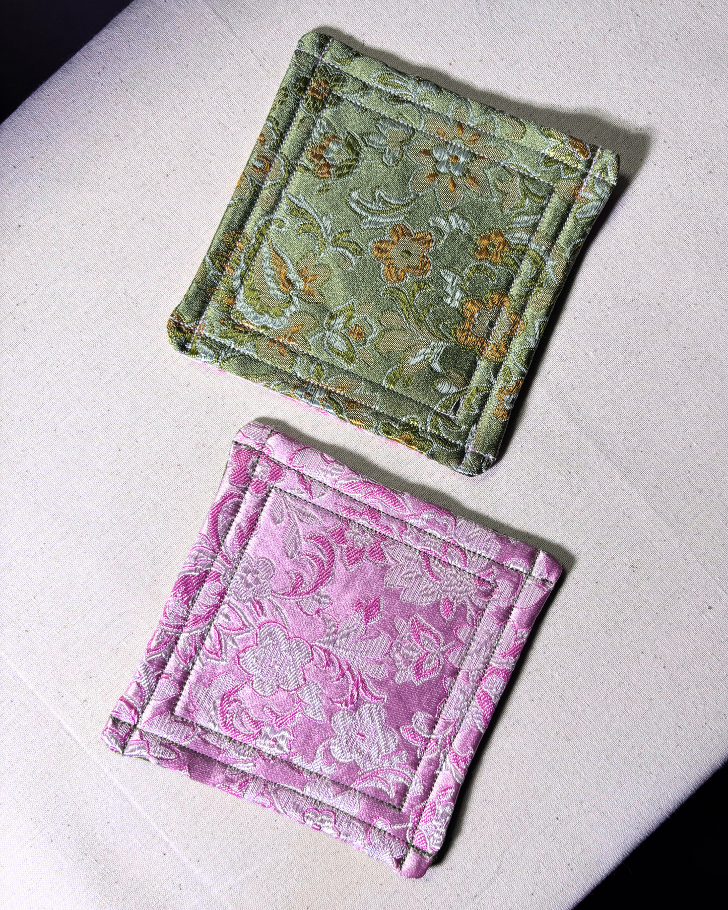CNY Gift Set // Clarity (Handmade X & O Set with Coasters)