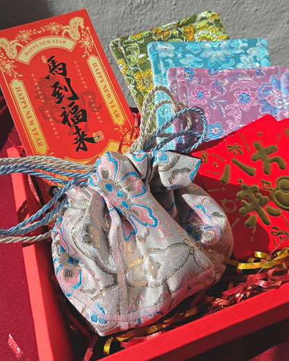 CNY Gift Set // Clarity (Handmade X & O Set with Coasters)