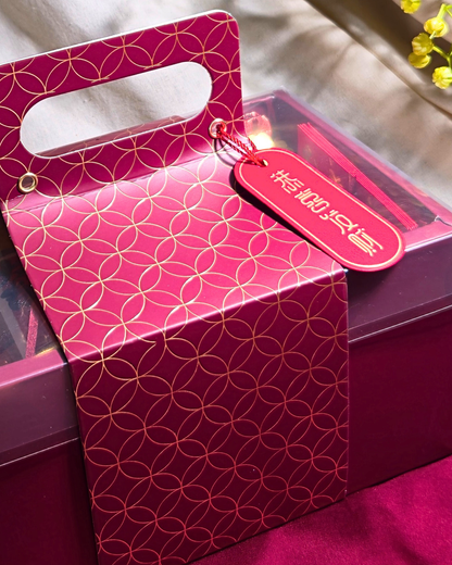 CNY Gift Set // Serenity (Floral Tea Mix & Handmade Coasters)