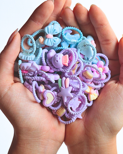 Cute Hair Tie Set (50pcs)