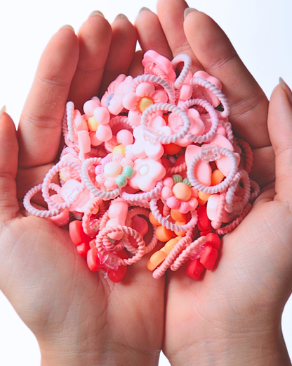 Cute Hair Tie Set (50pcs)